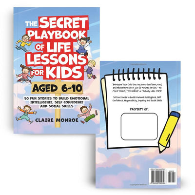 The Secret Playbook of Life Lessons for Kids Ages 6-10 | 50 Fun Social & Emotional Learning Stories
