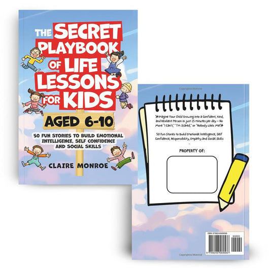 The Secret Playbook of Life Lessons for Kids Ages 6-10 | 50 Fun Social & Emotional Learning Stories