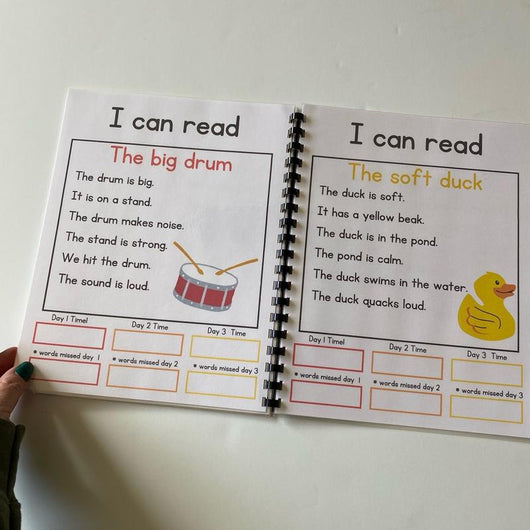 Beginning Reader Fluency Stories: Fun Practice Stories for Kindergarten & 1st Grade