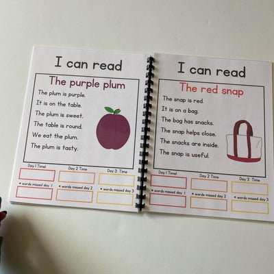 Beginning Reader Fluency Stories: Fun Practice Stories for Kindergarten & 1st Grade
