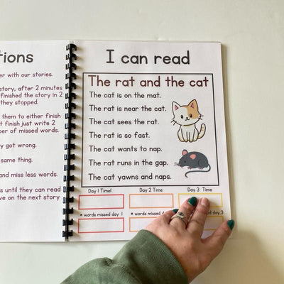 Beginning Reader Fluency Stories: Fun Practice Stories for Kindergarten & 1st Grade
