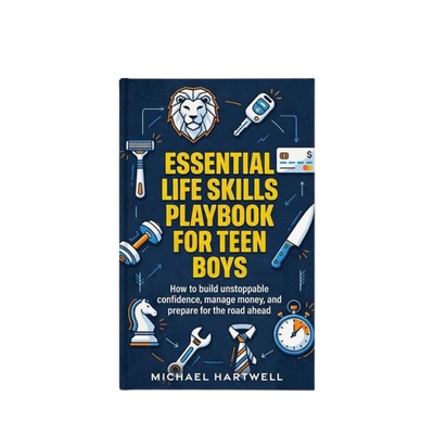 Essential Life Skills Playbook for Teen Boys – The Ultimate Guide to Becoming a Confident, Independent Young Man