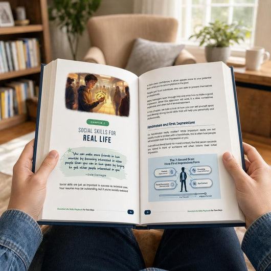 Essential Life Skills Playbook for Teen Boys – The Ultimate Guide to Becoming a Confident, Independent Young Man