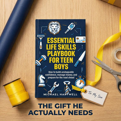 Essential Life Skills Playbook for Teen Boys – The Ultimate Guide to Becoming a Confident, Independent Young Man