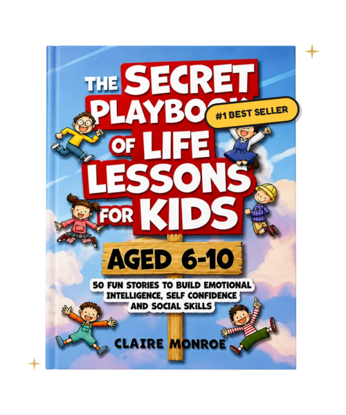 The Secret Playbook of Life Lessons for Kids Ages 6-10 | 50 Fun Social & Emotional Learning Stories